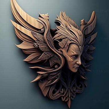 3D model Final Fantasy XII Revenant Wings game (STL)